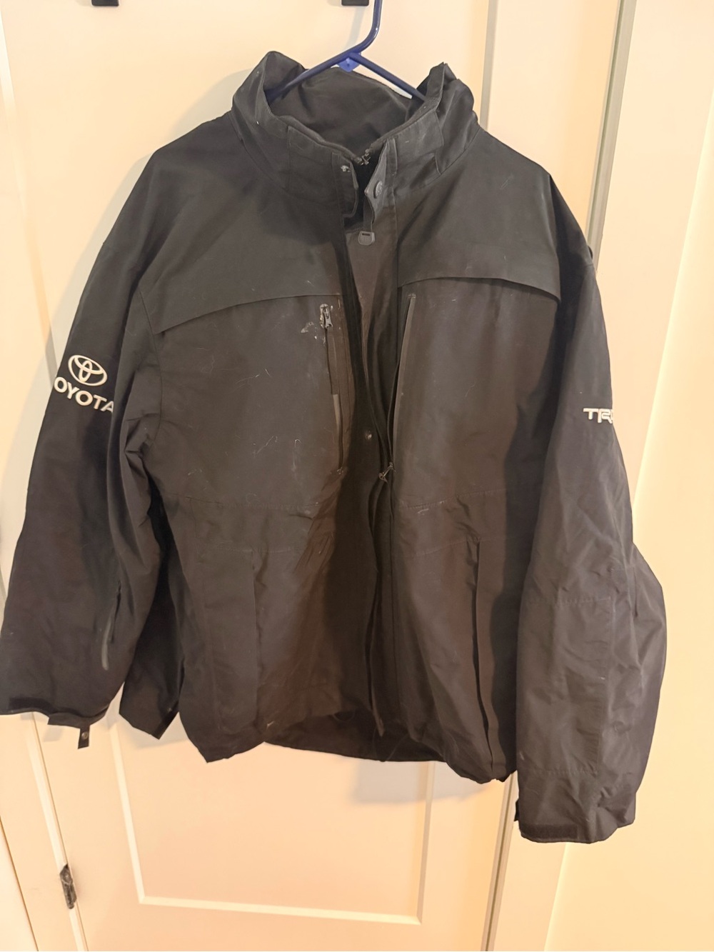 5.11 Tactical x TRD Toyota Black Field Jacket with Toyota Sleeve Logos